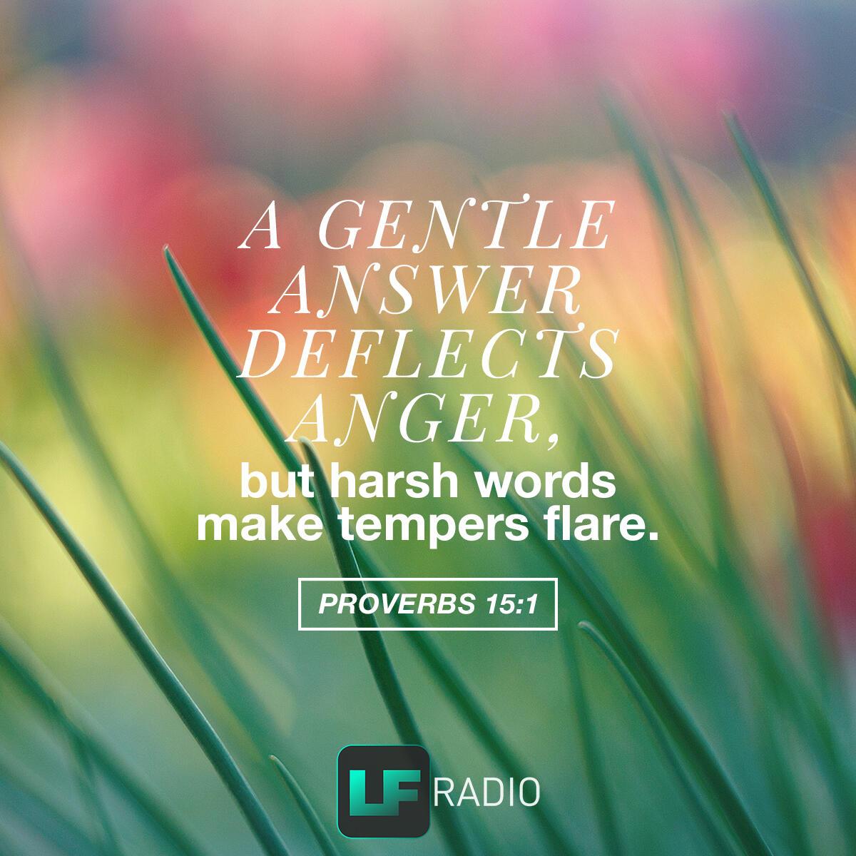 Proverbs 15:1 - Verse of the Day