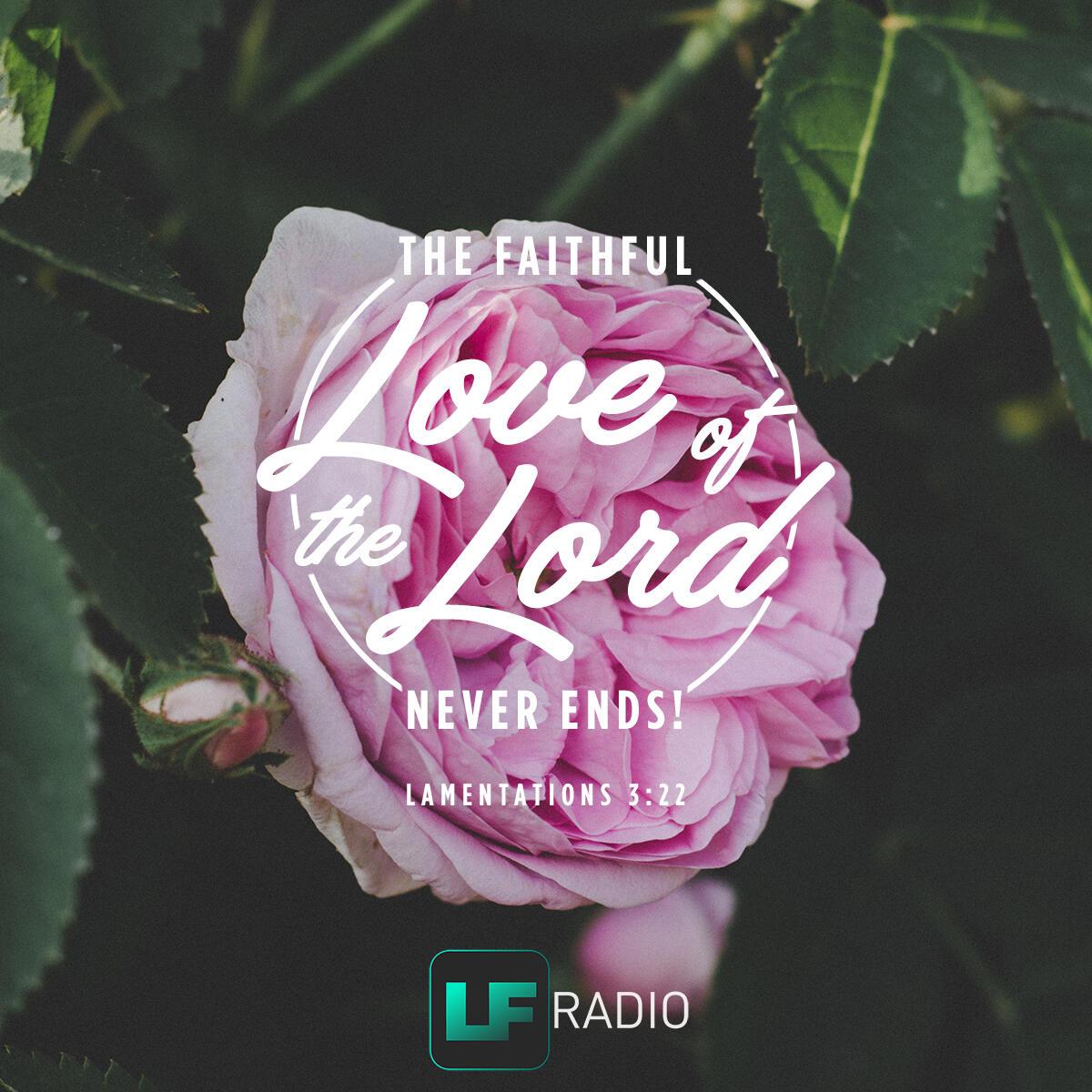 Lamentations 3:22 - Verse of the Day