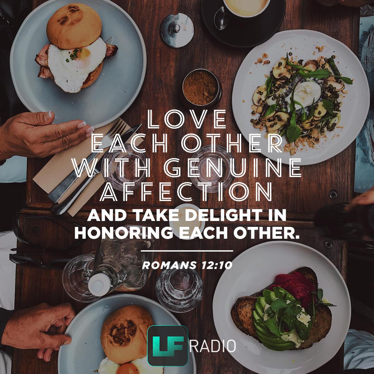 Romans 12:10 - Verse of the Day