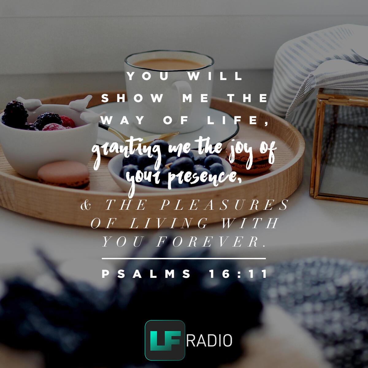 Psalms 16:11 - Verse of the Day
