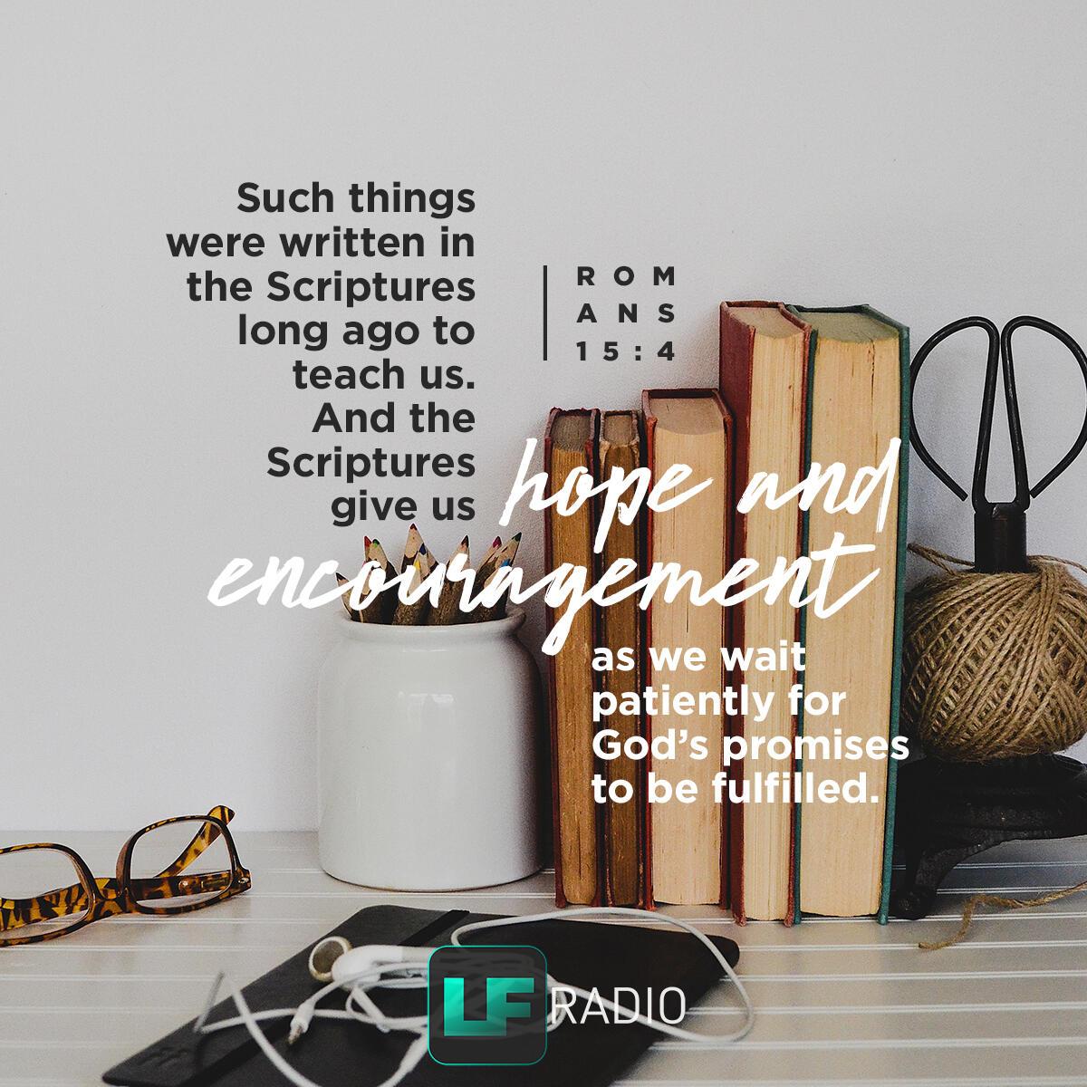 Romans 15:4 - Verse of the Day