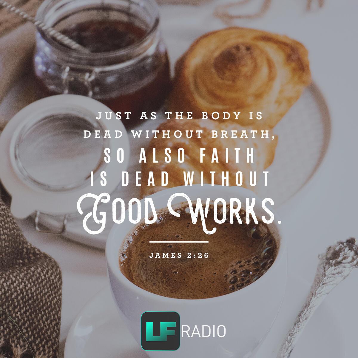 James 2:26 - Verse of the Day