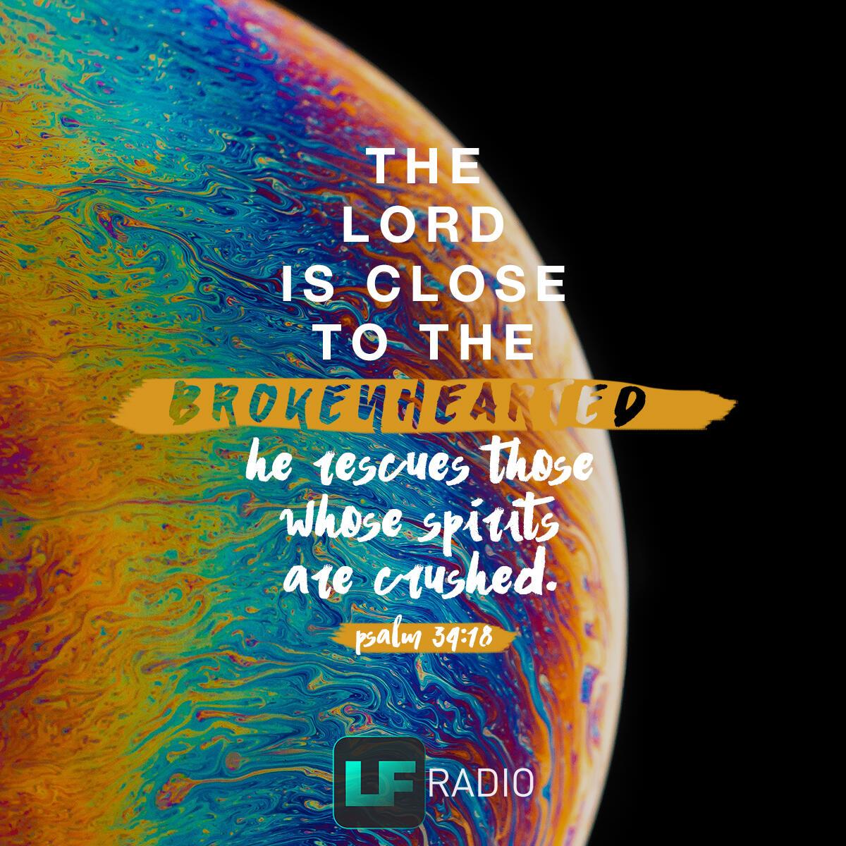 Psalm 34:18 - Verse of the Day