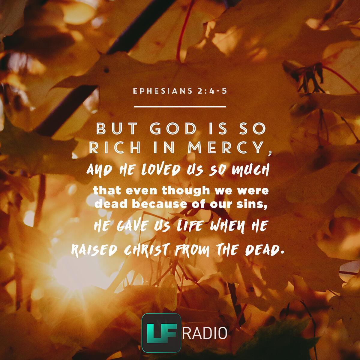 Ephesians 2:4-5 - Verse of the Day