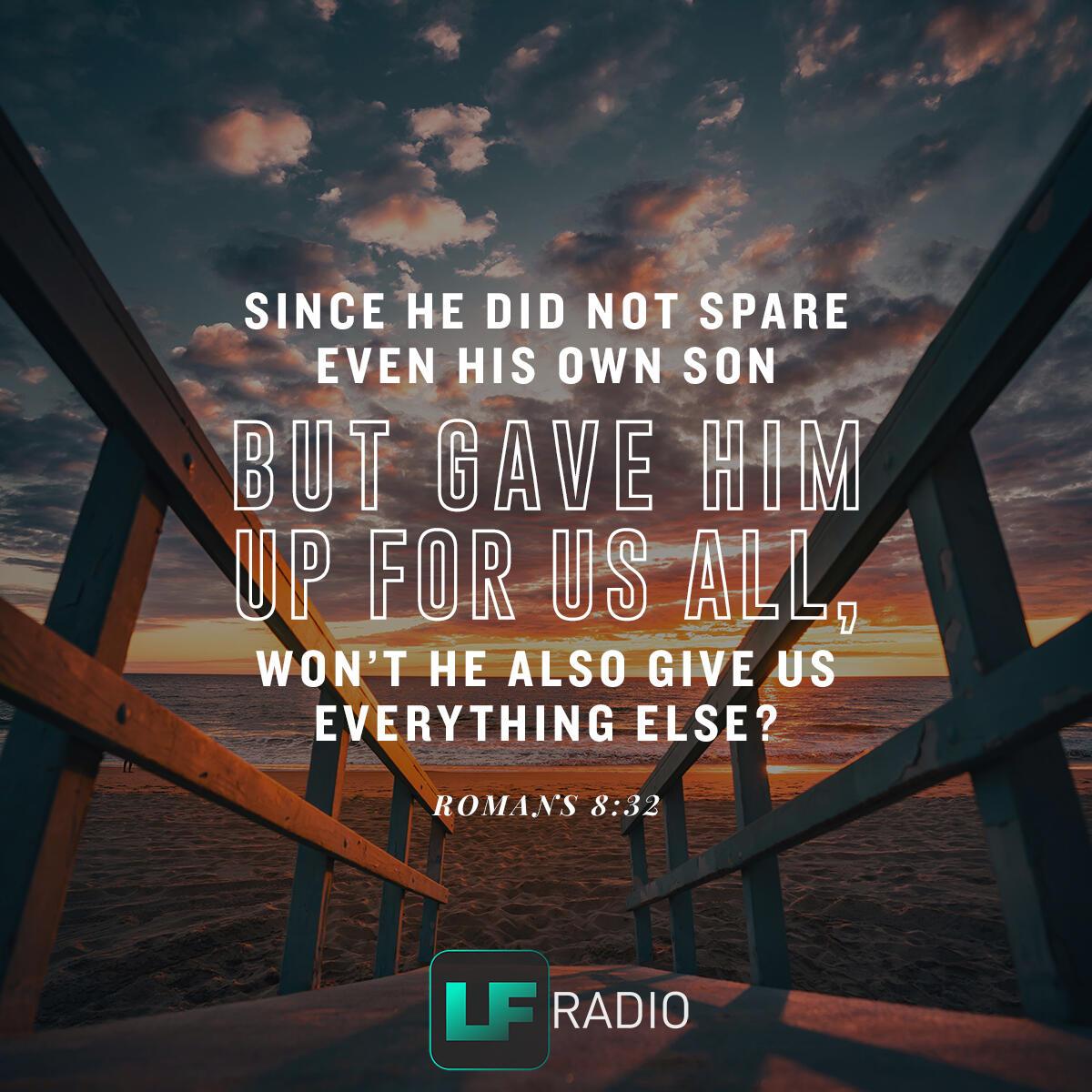 Romans 8:32 - Verse of the Day