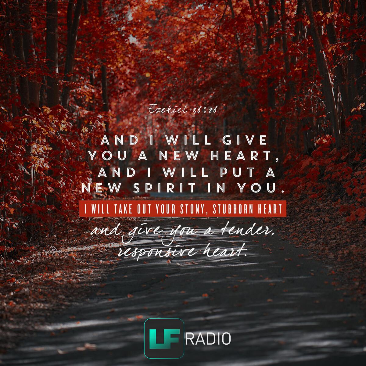 Ezekiel 36:26 - Verse of the Day