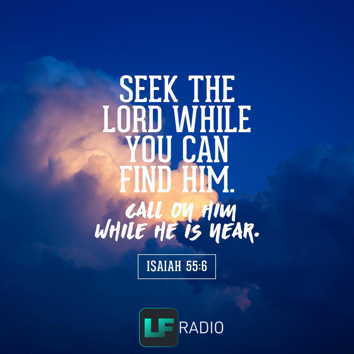Isaiah 55:6 - Verse of the Day