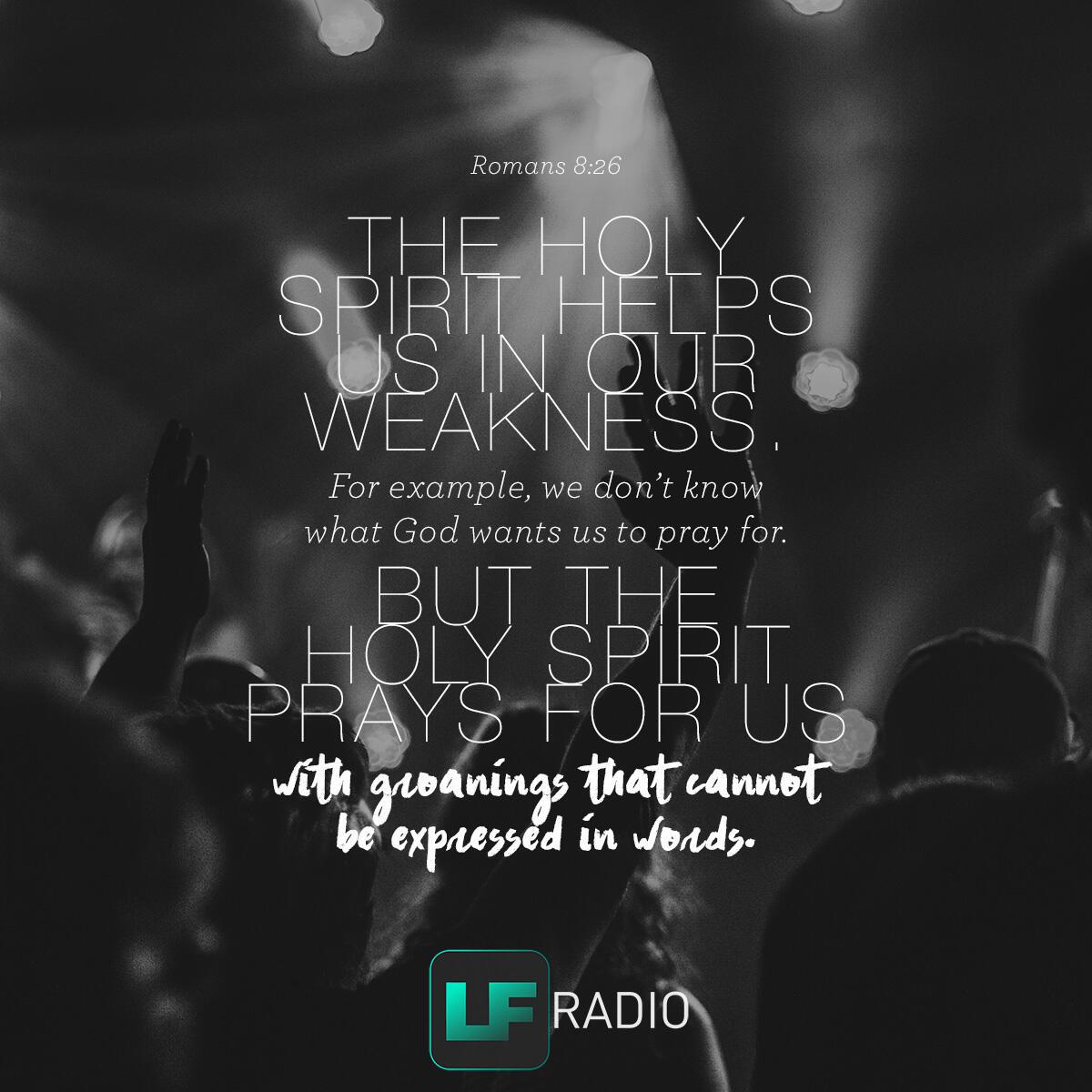Romans 8:26 - Verse of the Day