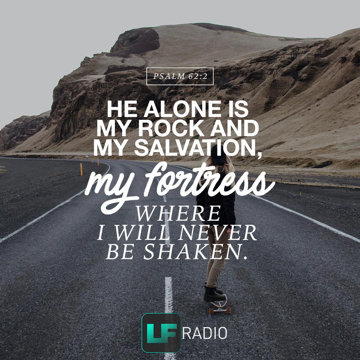 Psalm 62:2 - Verse of the Day