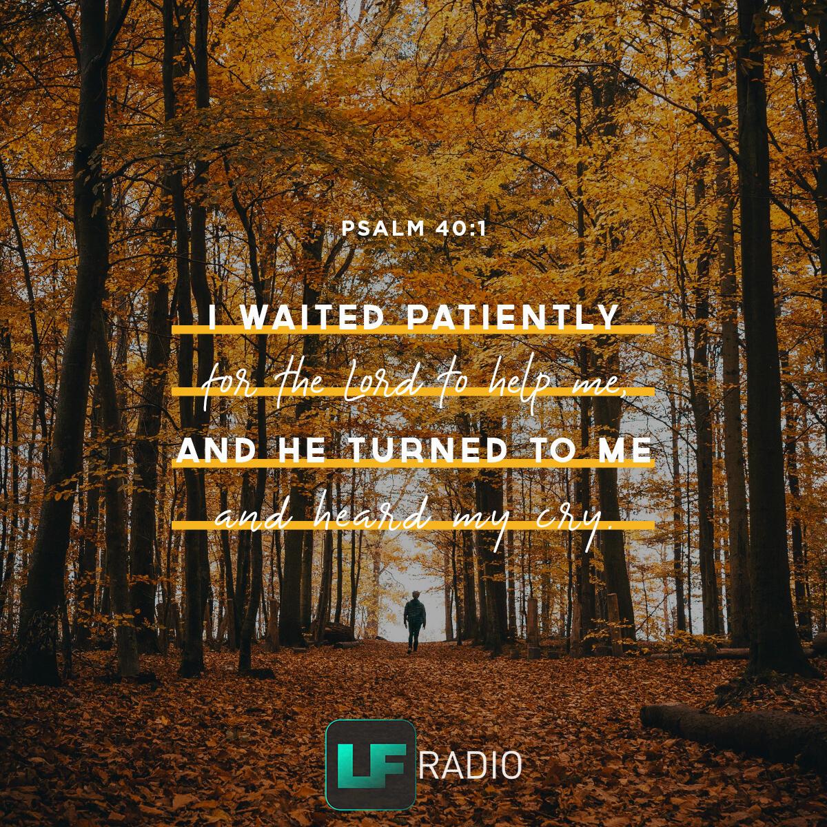 Psalm 40:1 - Verse of the Day