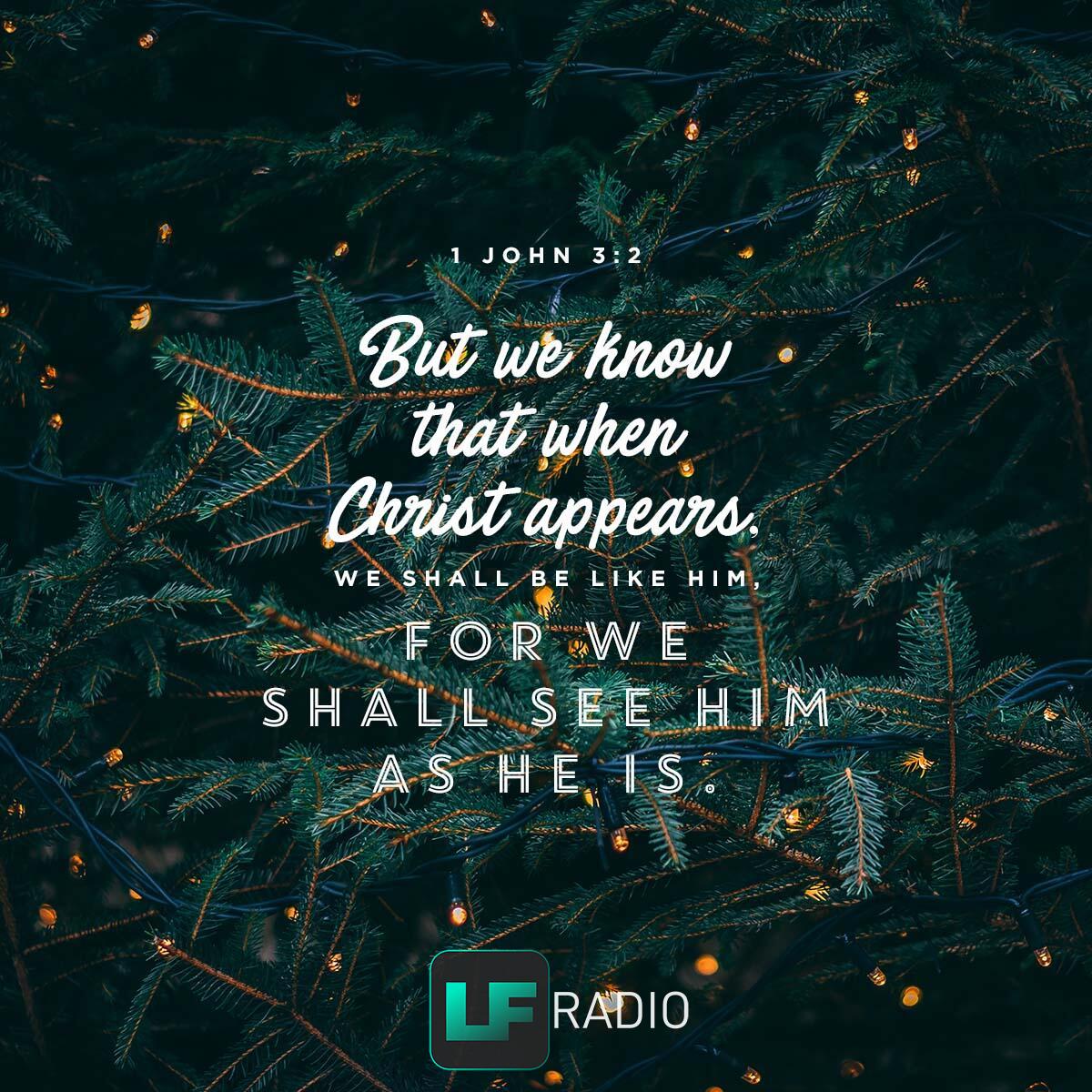 1 John 3:2 - Verse of the Day