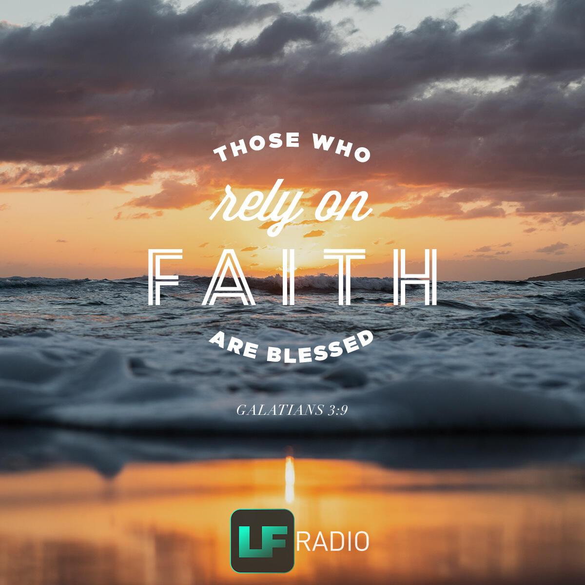 Galatians 3:9 - Verse of the Day