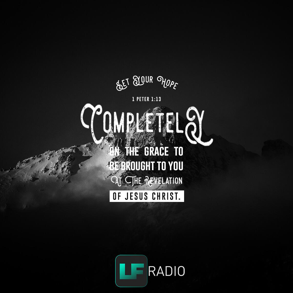 1 Peter 1:13 - Verse of the Day