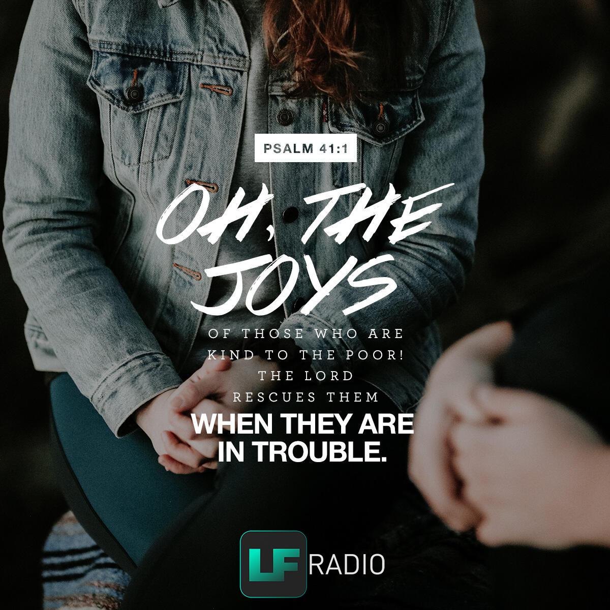 Psalm 41:1 - Verse of the Day