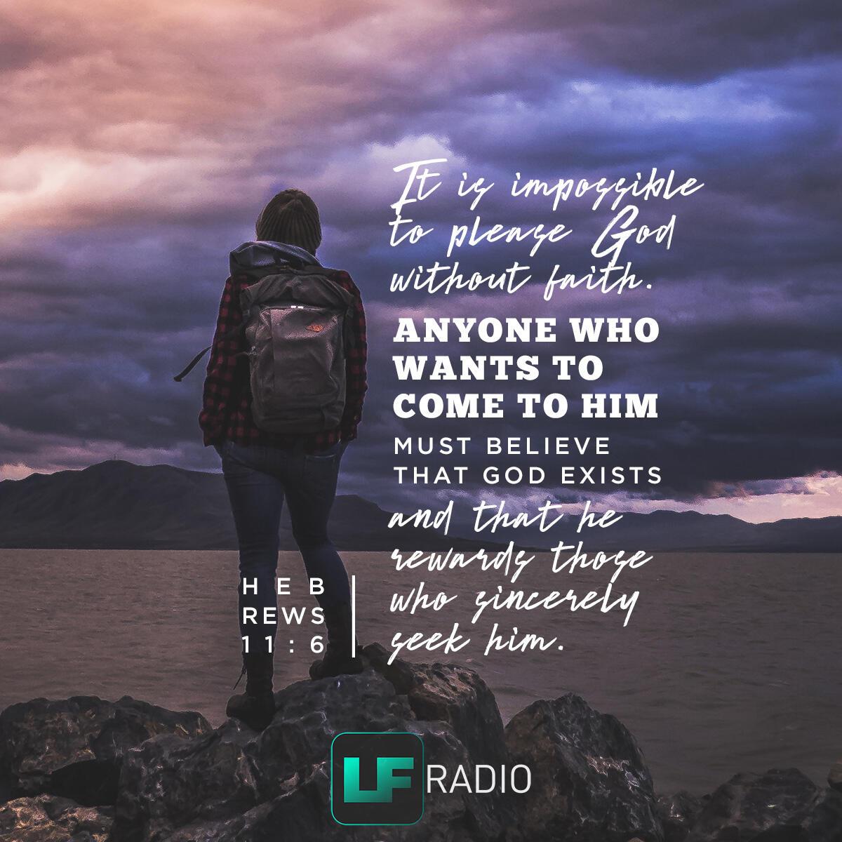 Hebrews 11:6 - Verse of the Day