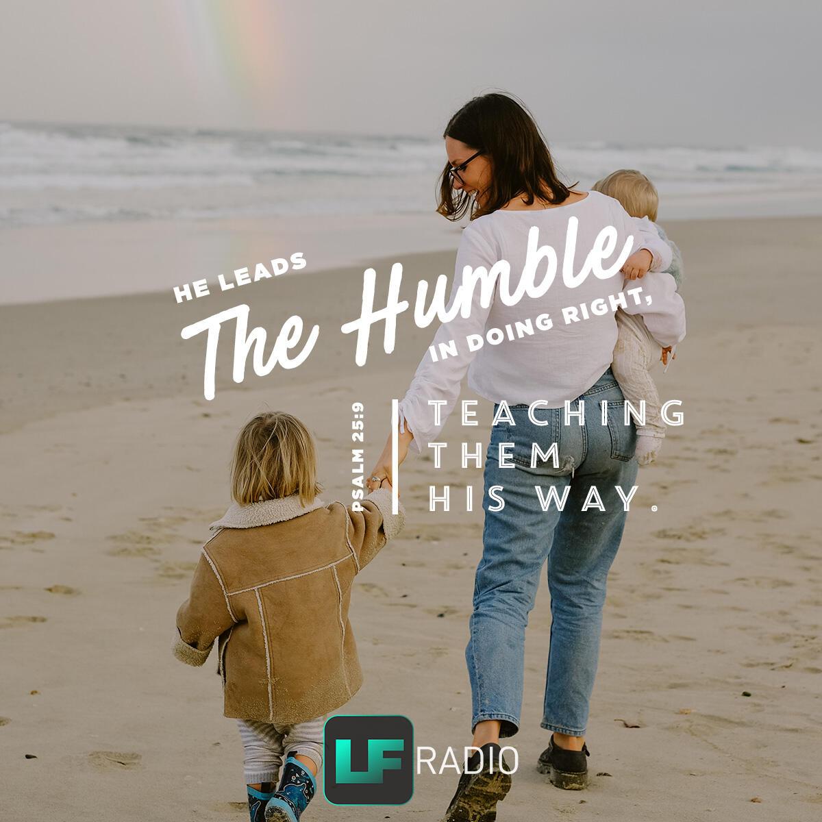 Psalm 25:9 - Verse of the Day