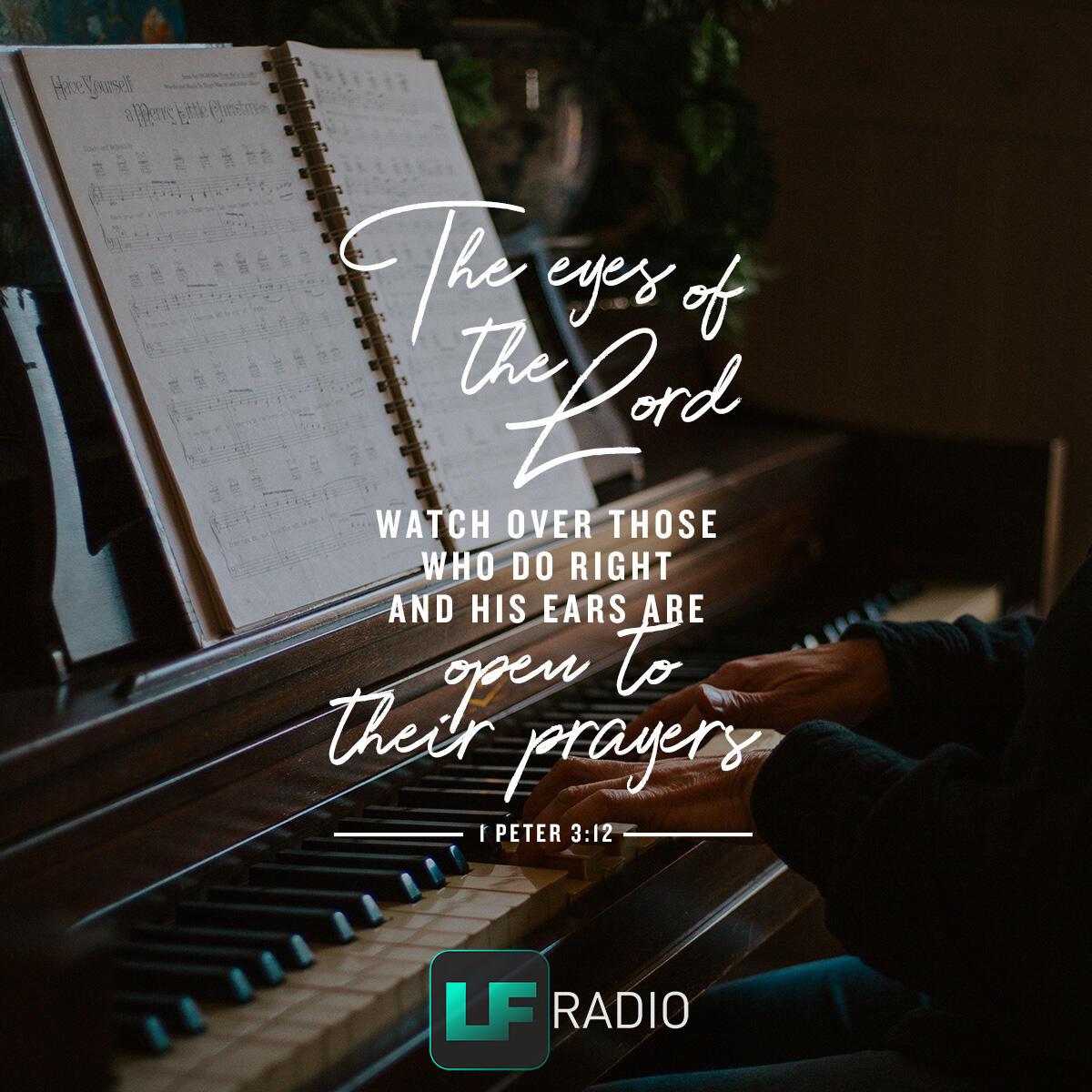 1 Peter 3:12 - Verse of the Day