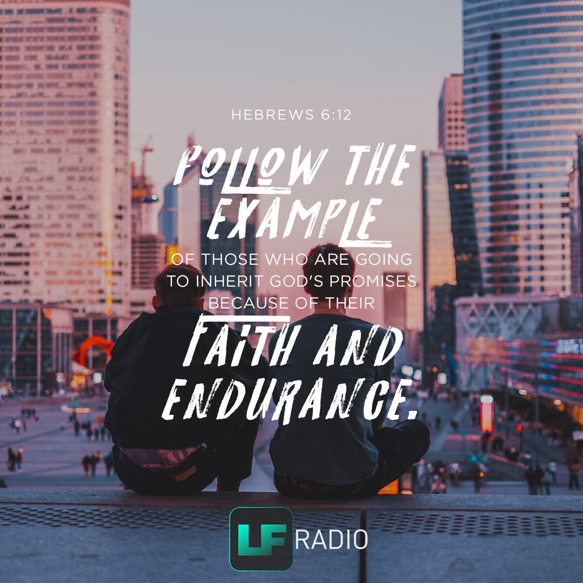 Hebrews 6:12 - Verse of the Day