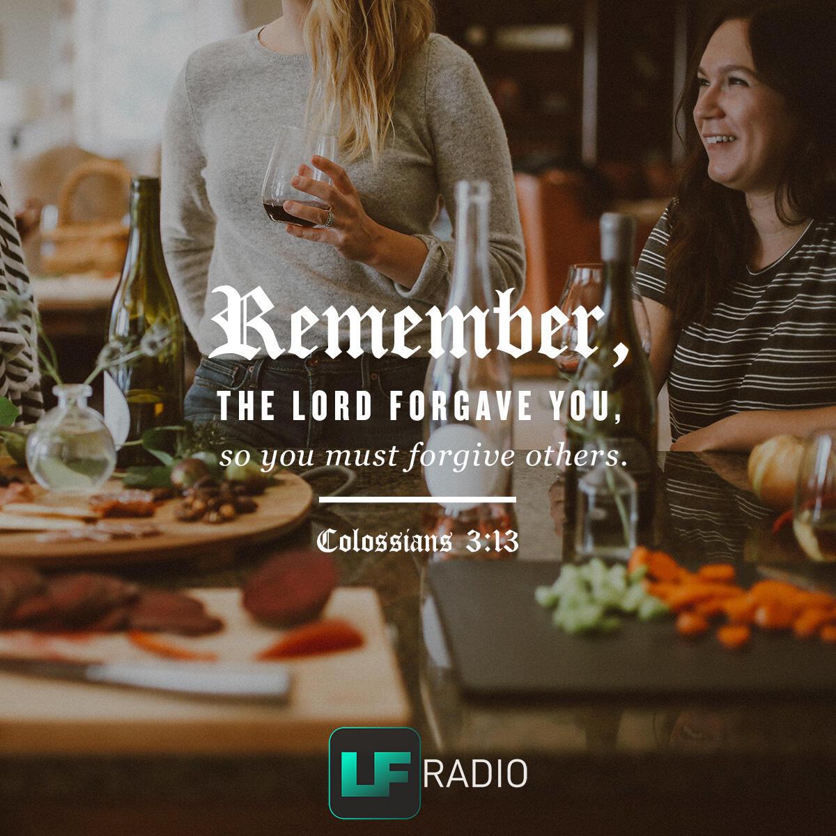 Colossians 3:13 - Verse of the Day