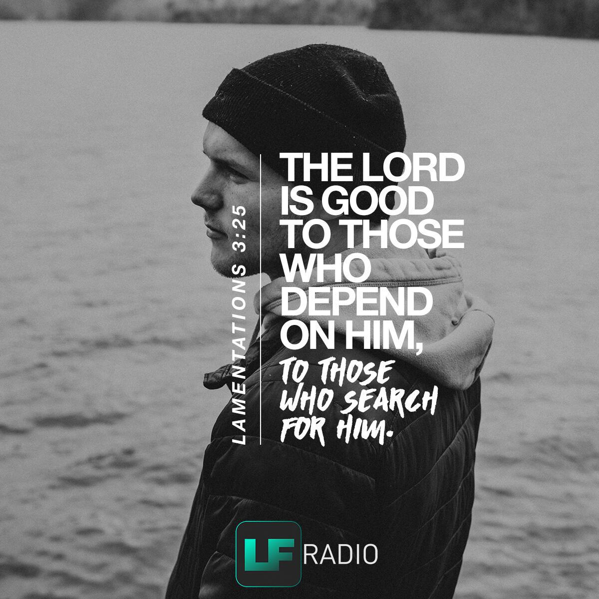 Lamentations 3:25 - Verse of the Day