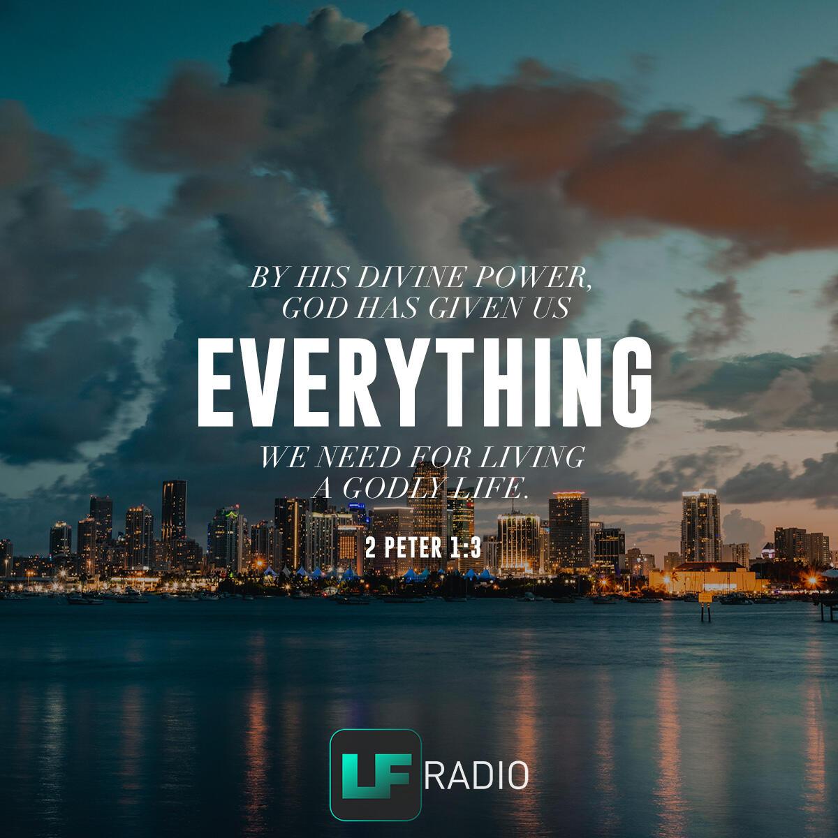 2 Peter 1:3 - Verse of the Day