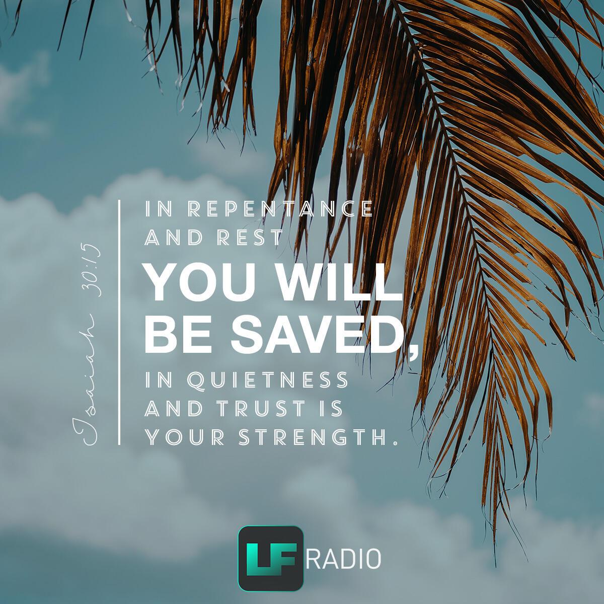 Isaiah 30:15 - Verse of the Day