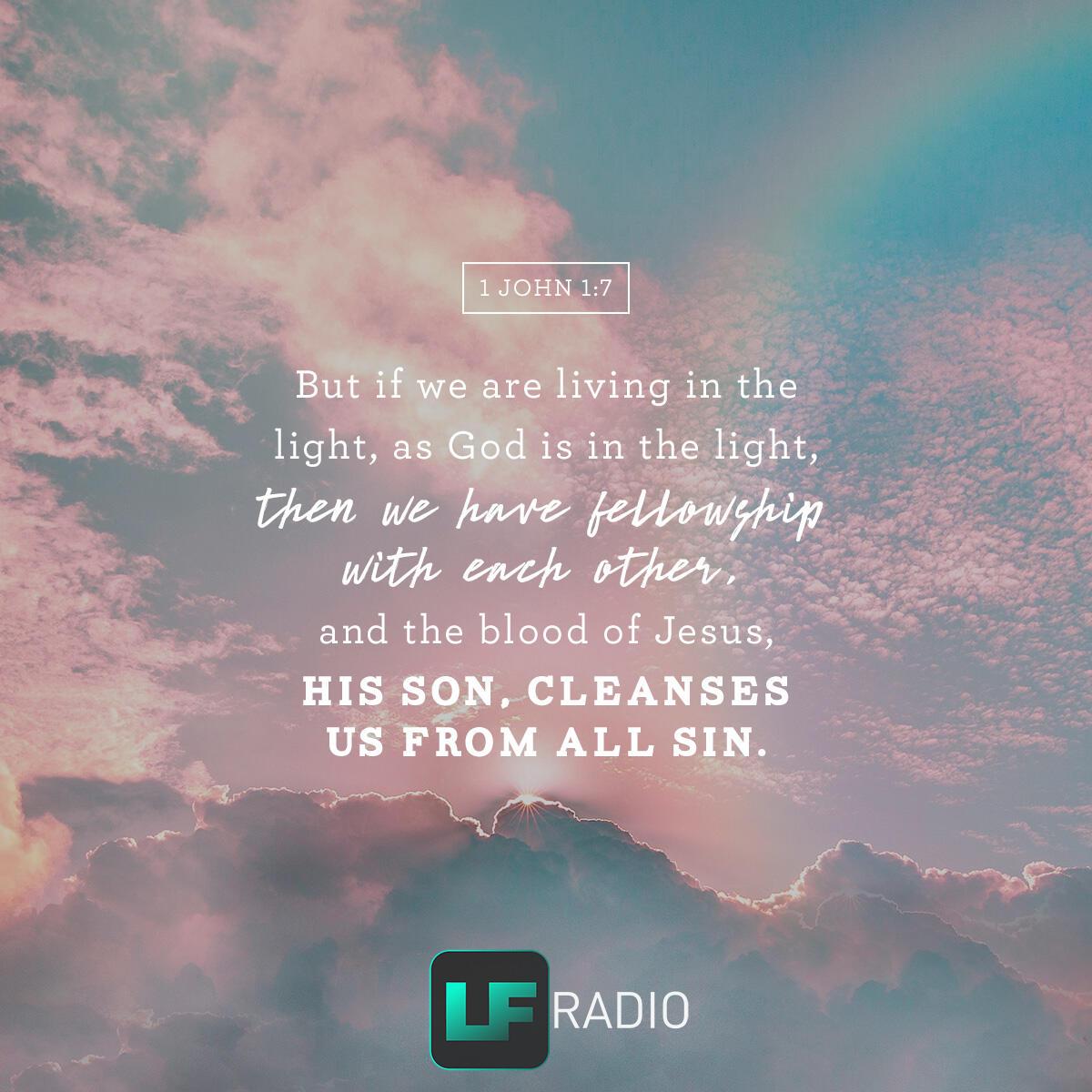 1 John 1:7 - Verse of the Day