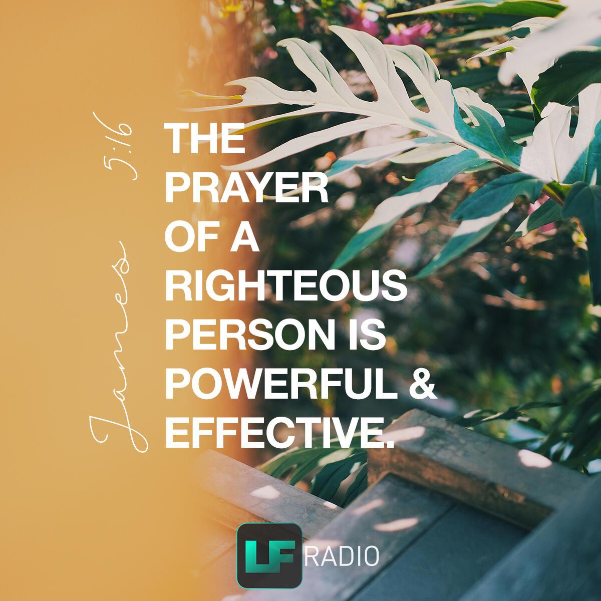 James  5:16 - Verse of the Day