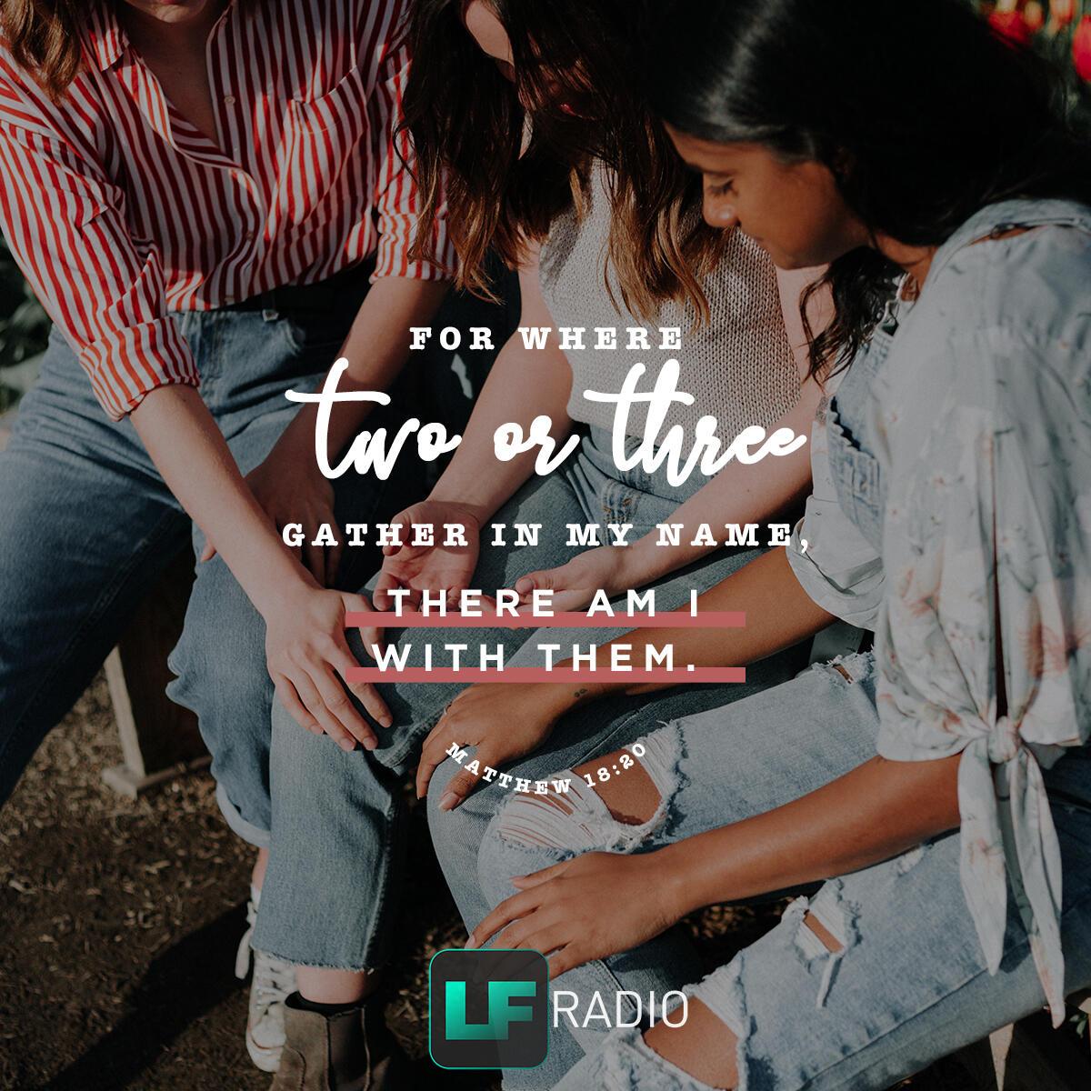 Matthew 18:20 - Verse of the Day