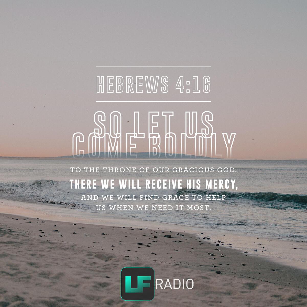 Hebrews 4:16 - Verse of the Day