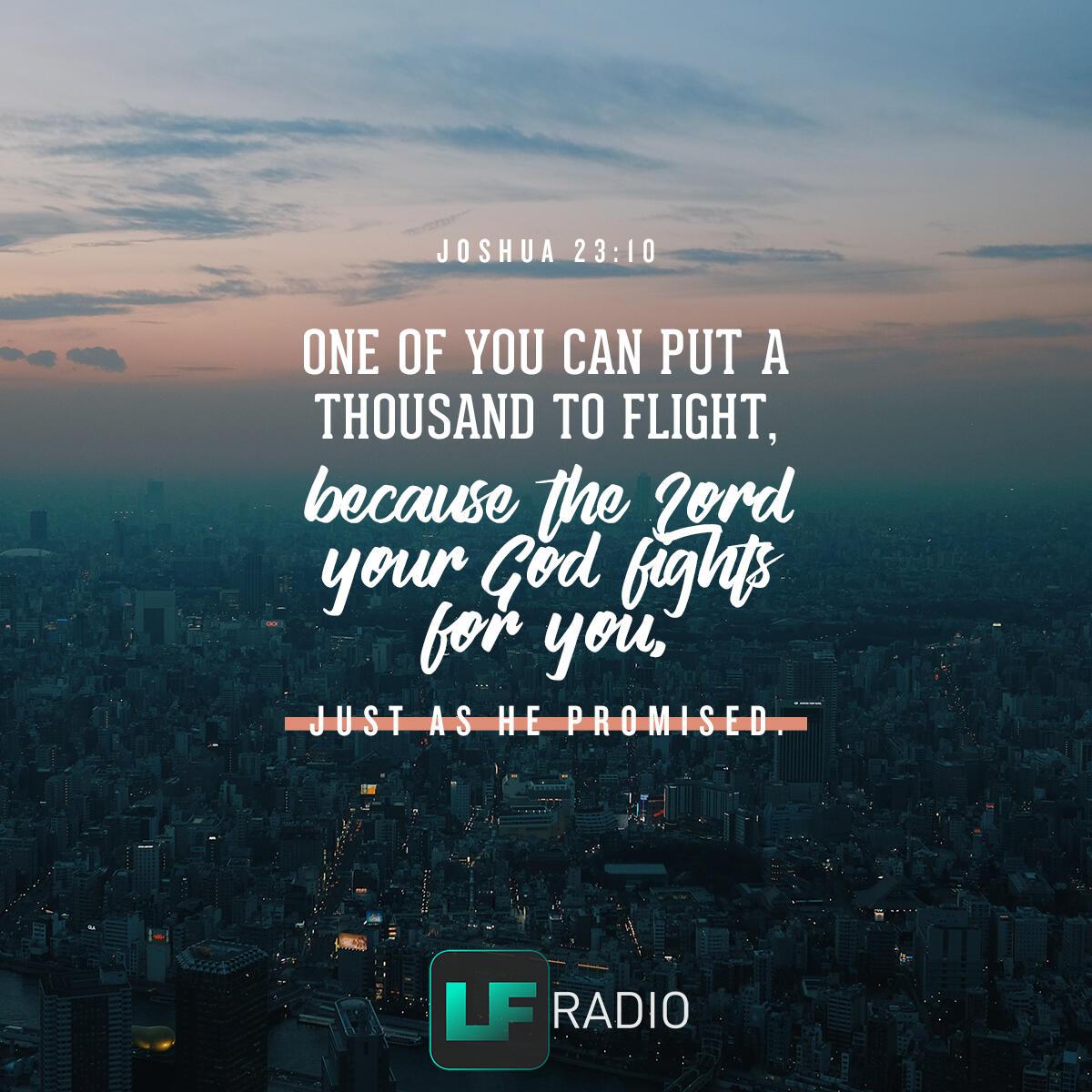 Joshua 23:10 - Verse of the Day