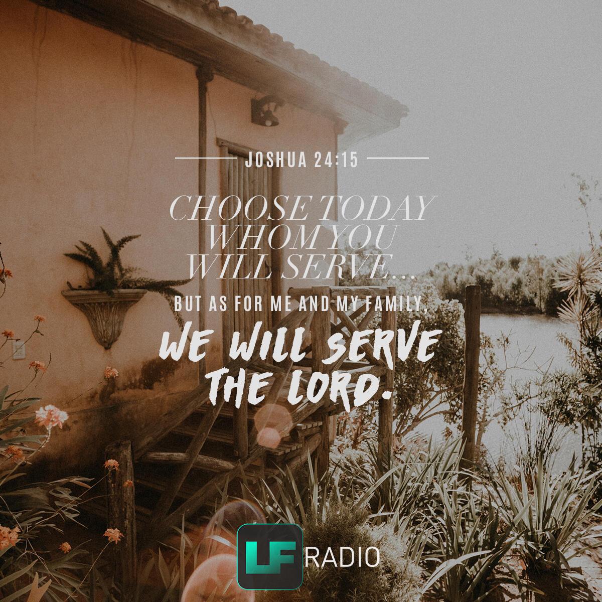 Joshua 24:15 - Verse of the Day