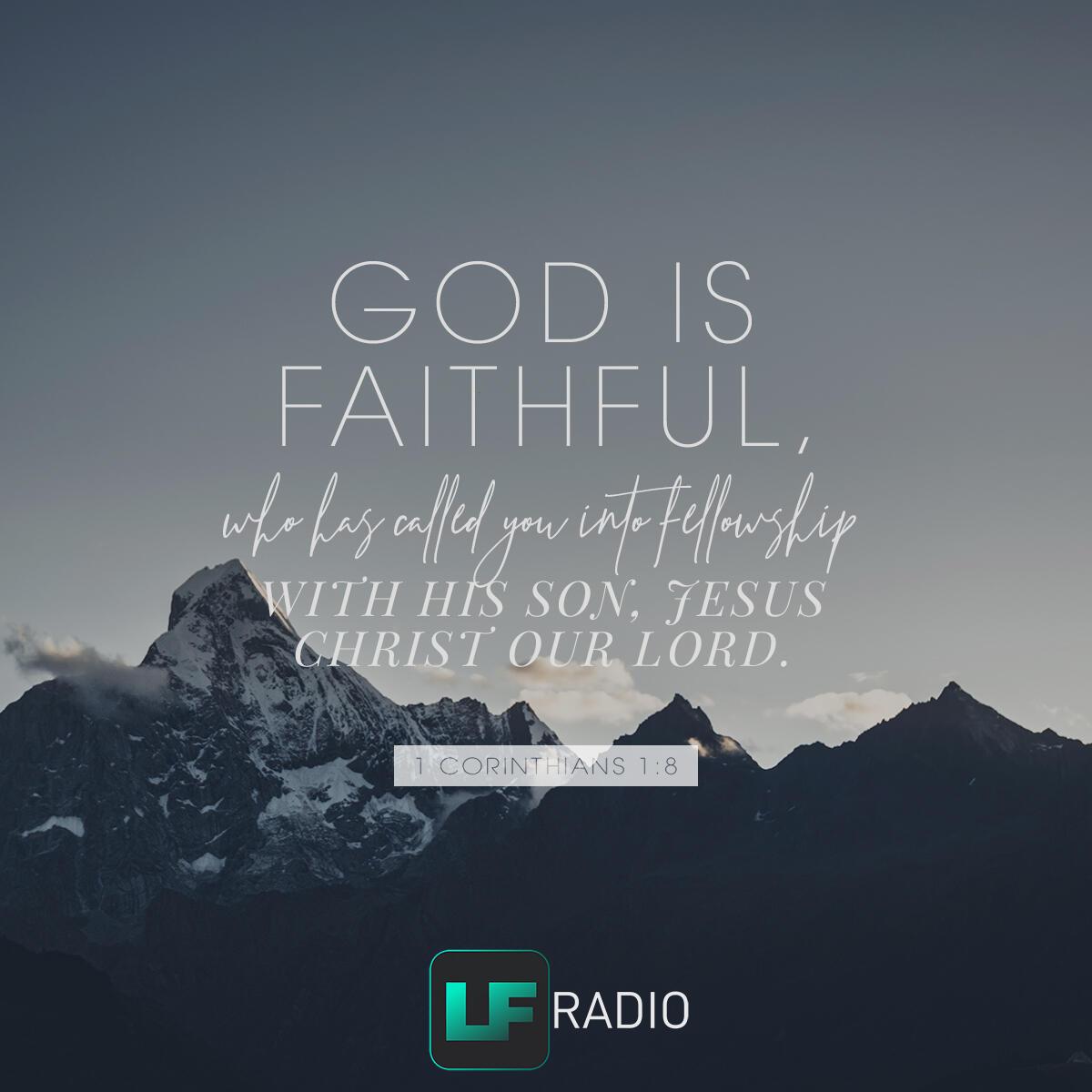 1 Corinthians 1:8 - Verse of the Day