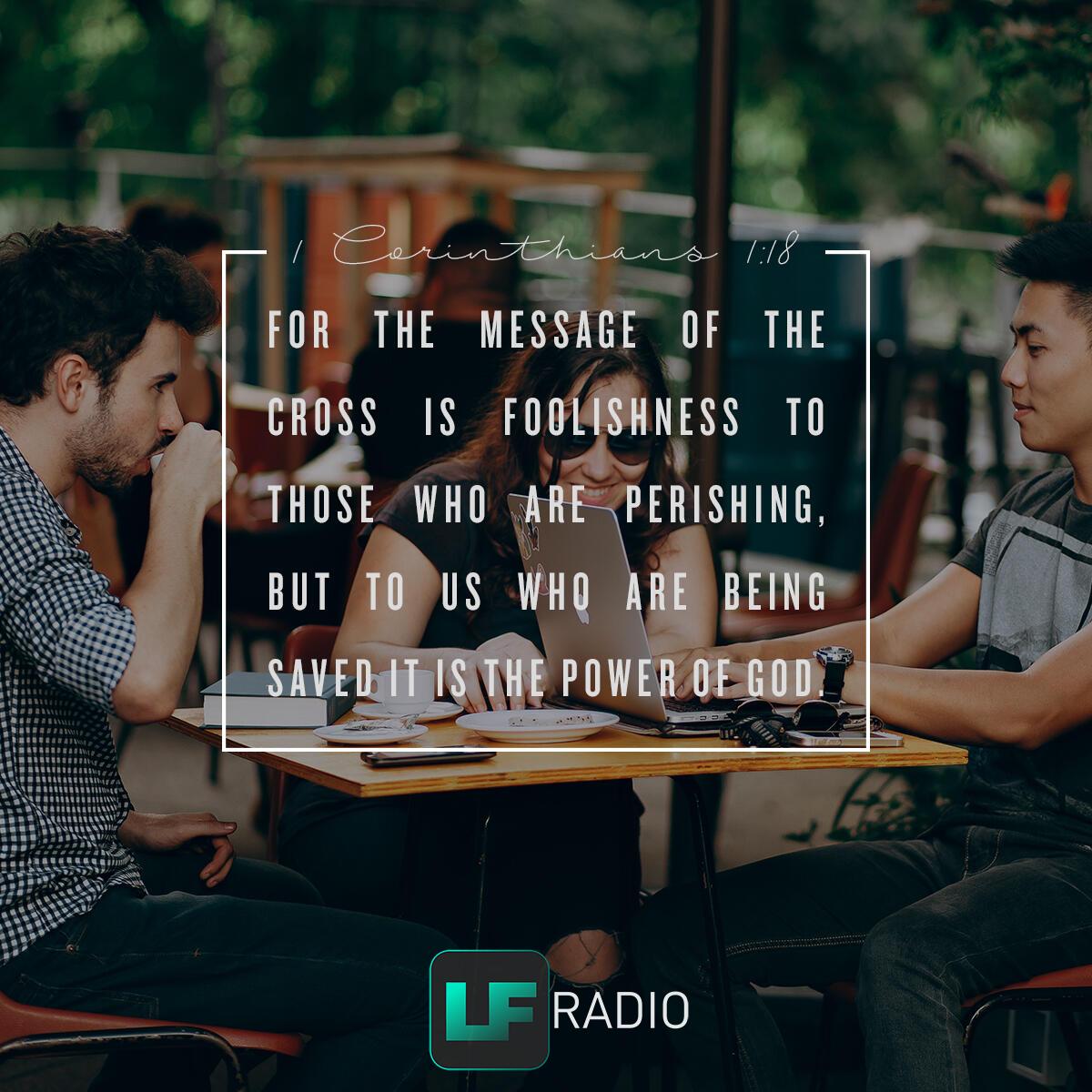 1 Corinthians 1:18 - Verse of the Day