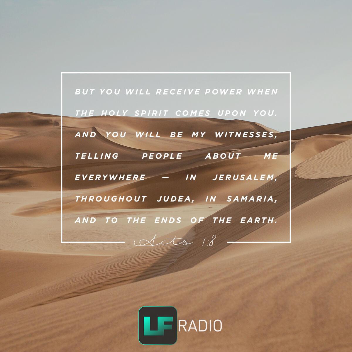 Acts 1:8 - Verse of the Day