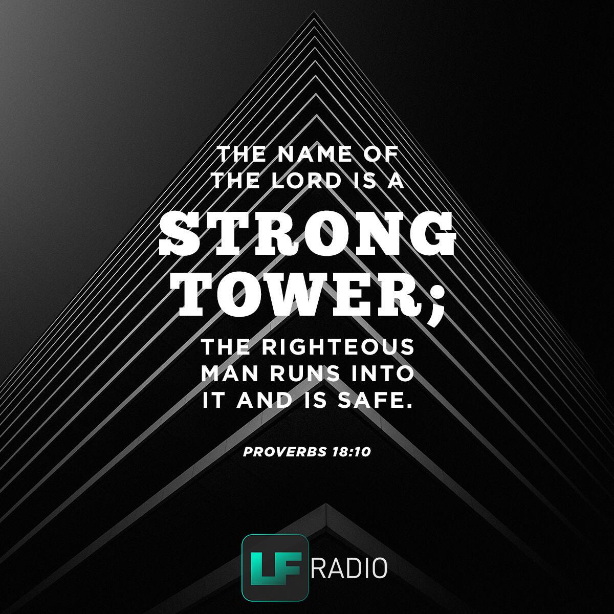 Proverbs 18:10 - Verse of the Day