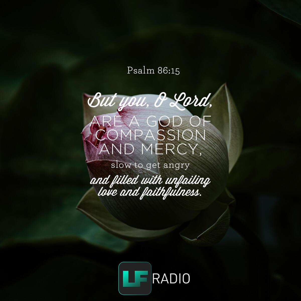 Psalm 86:15 - Verse of the Day