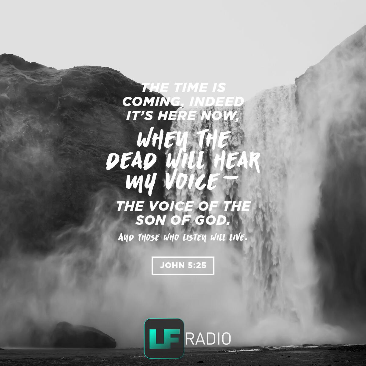 John 5:25 - Verse of the Day