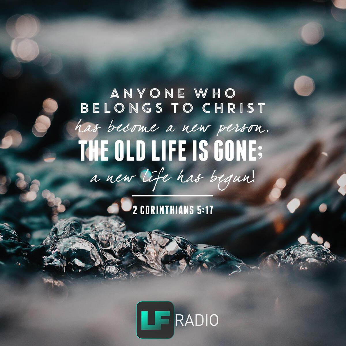 2 Corinthians 5:17 - Verse of the Day