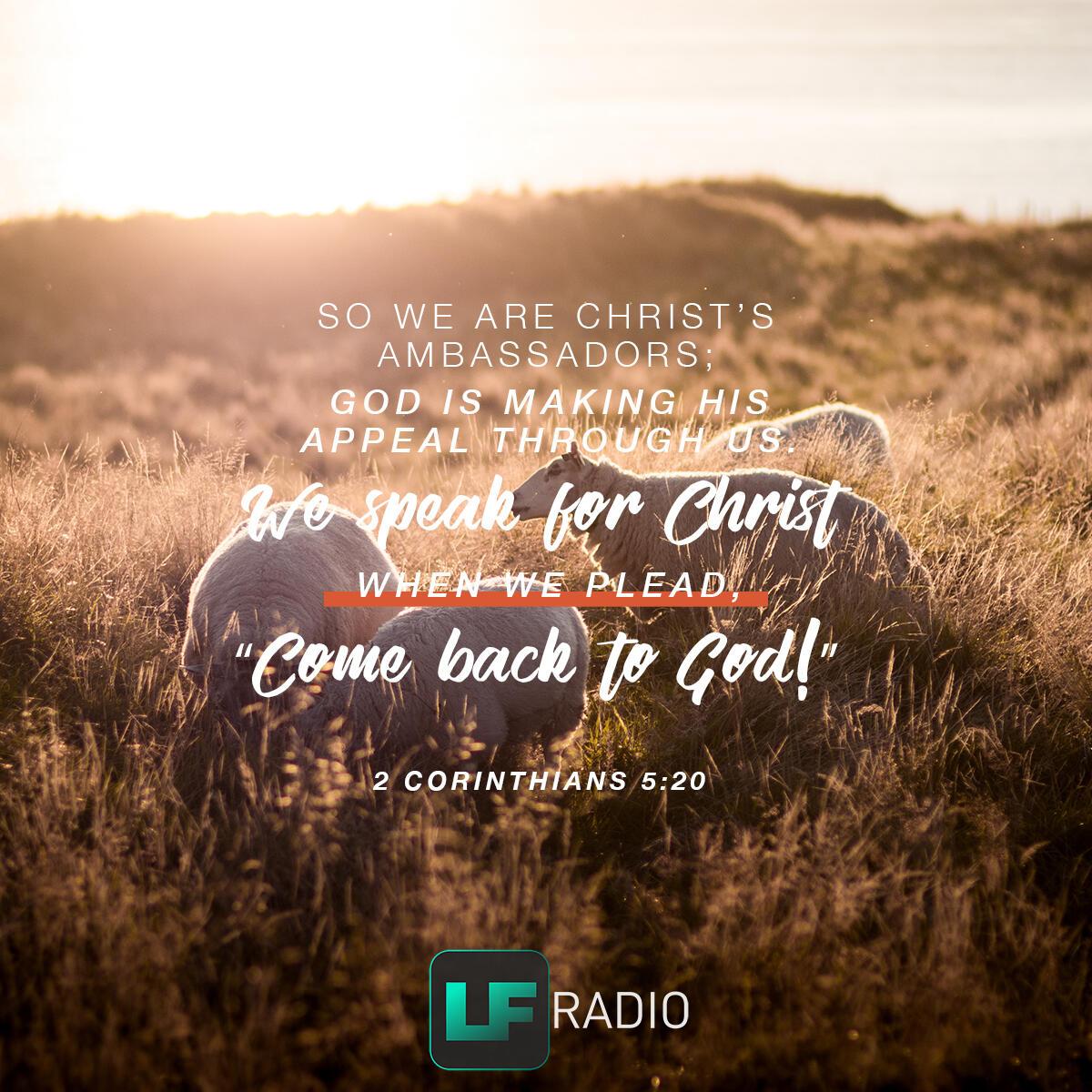 2 Corinthians 5:20 - Verse of the Day