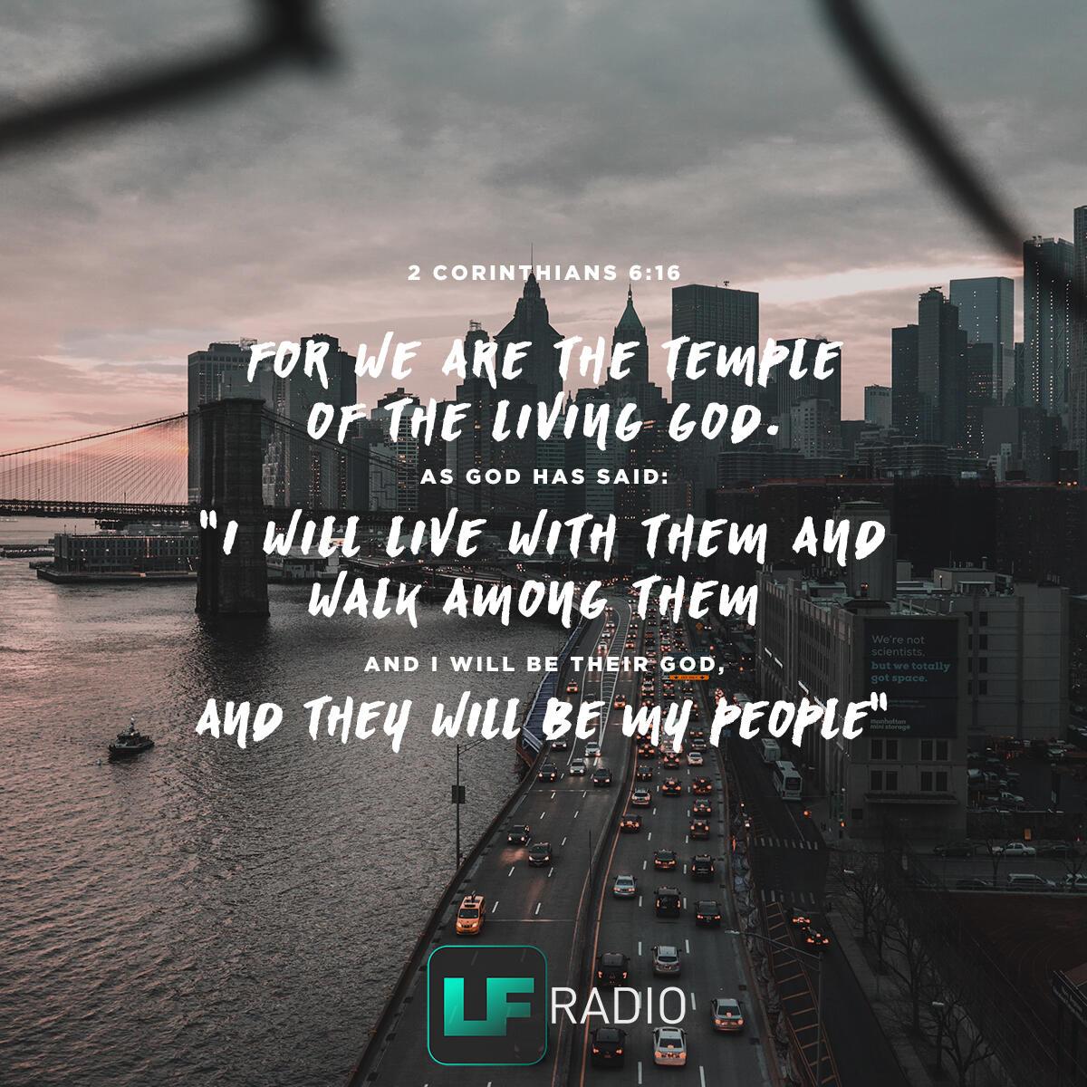 2 Corinthians 6:16 - Verse of the Day