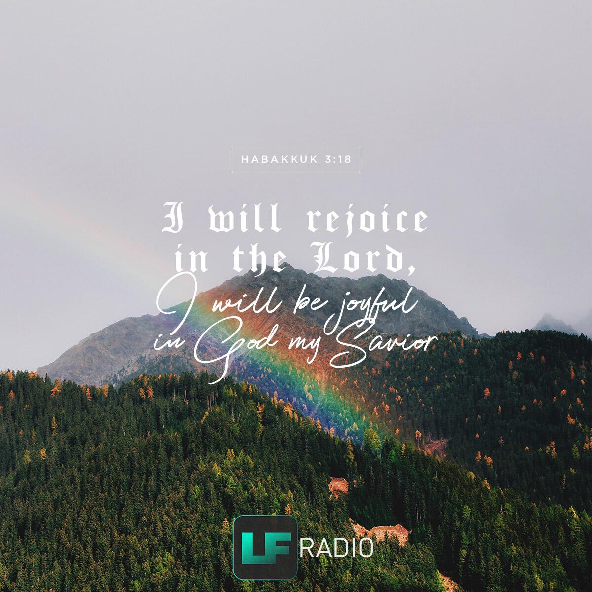 Habakkuk 3:18 - Verse of the Day