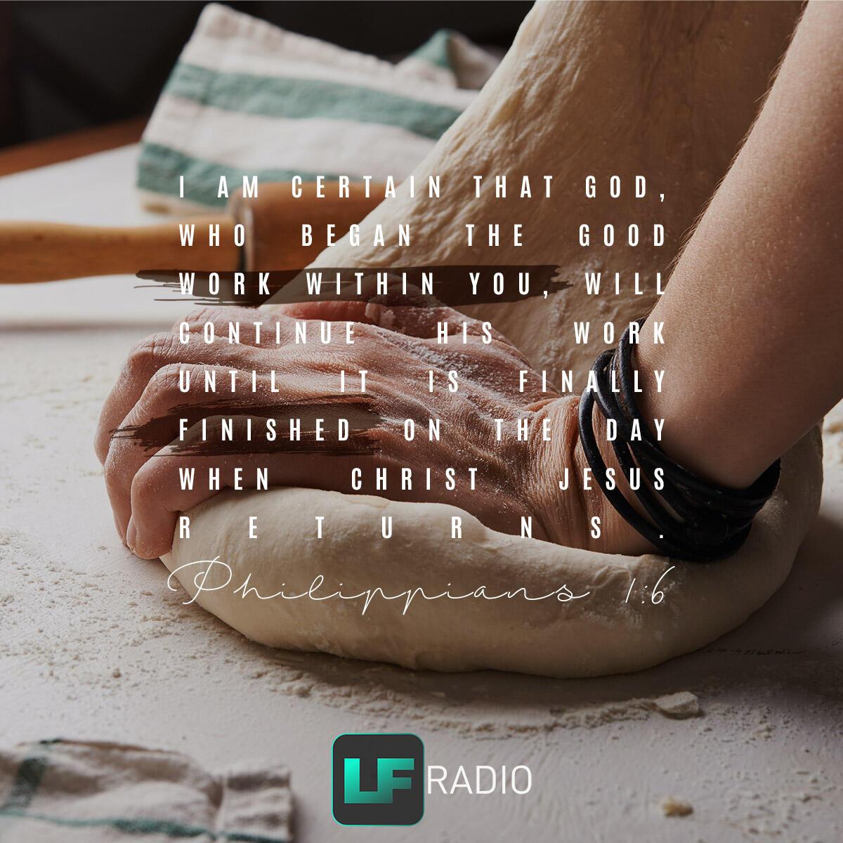 Philippians 1:6 - Verse of the Day