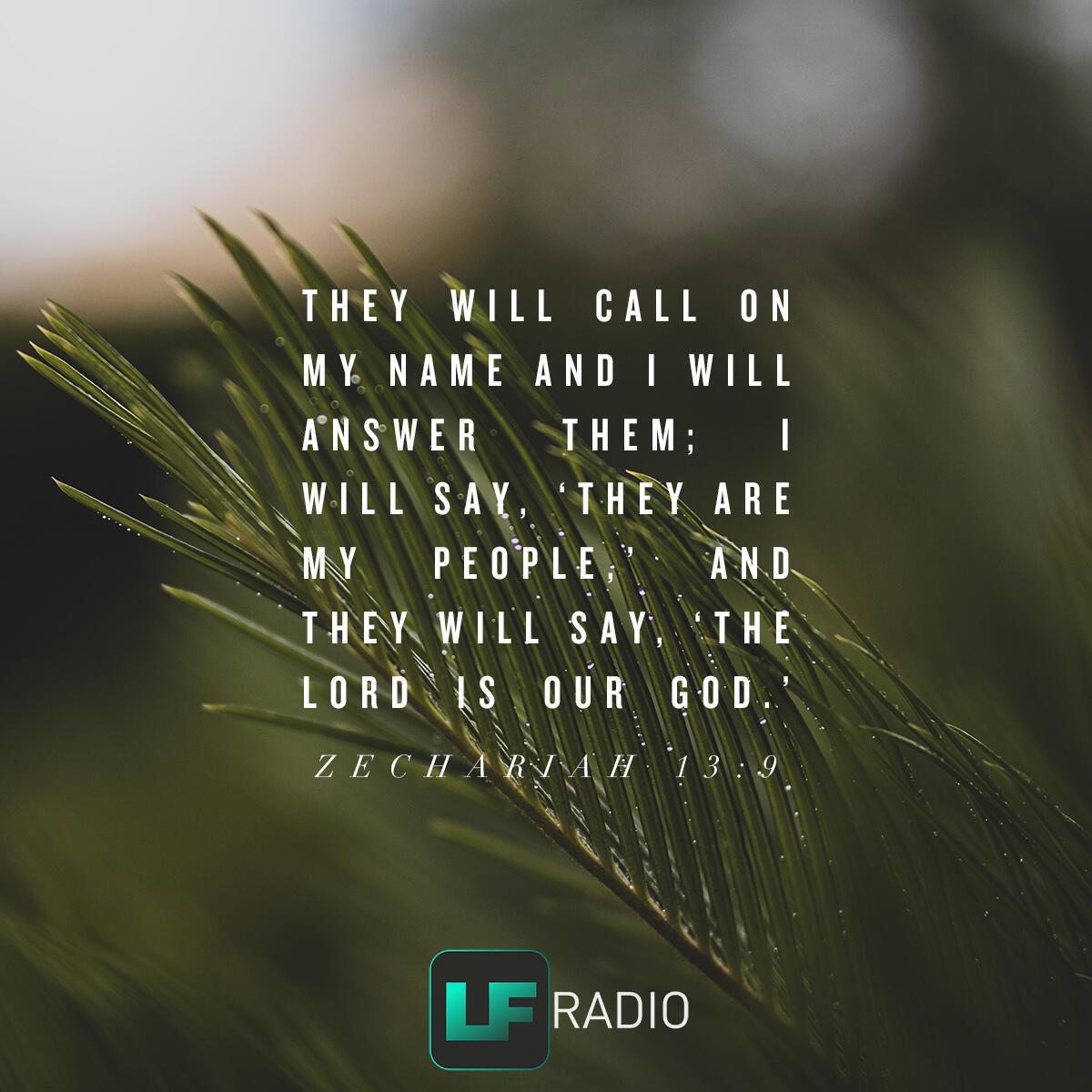 Zechariah 13:9 - Verse of the Day