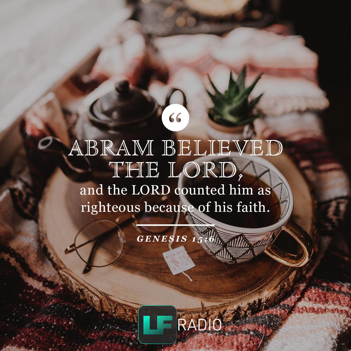 Genesis 15:6 - Verse of the Day