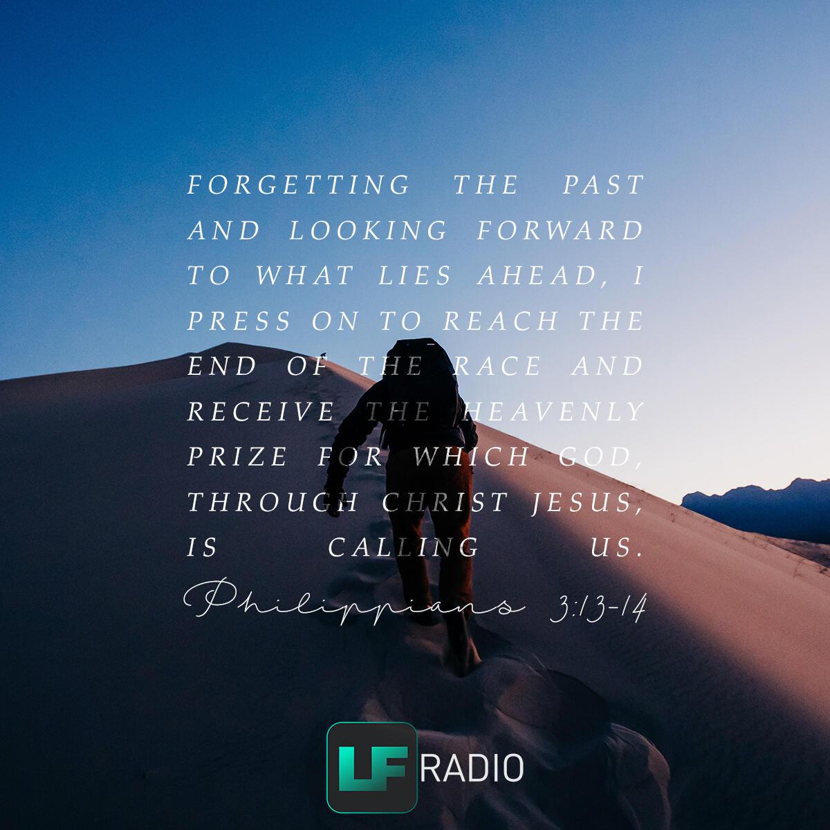 Philippians 3:13-14 - Verse of the Day