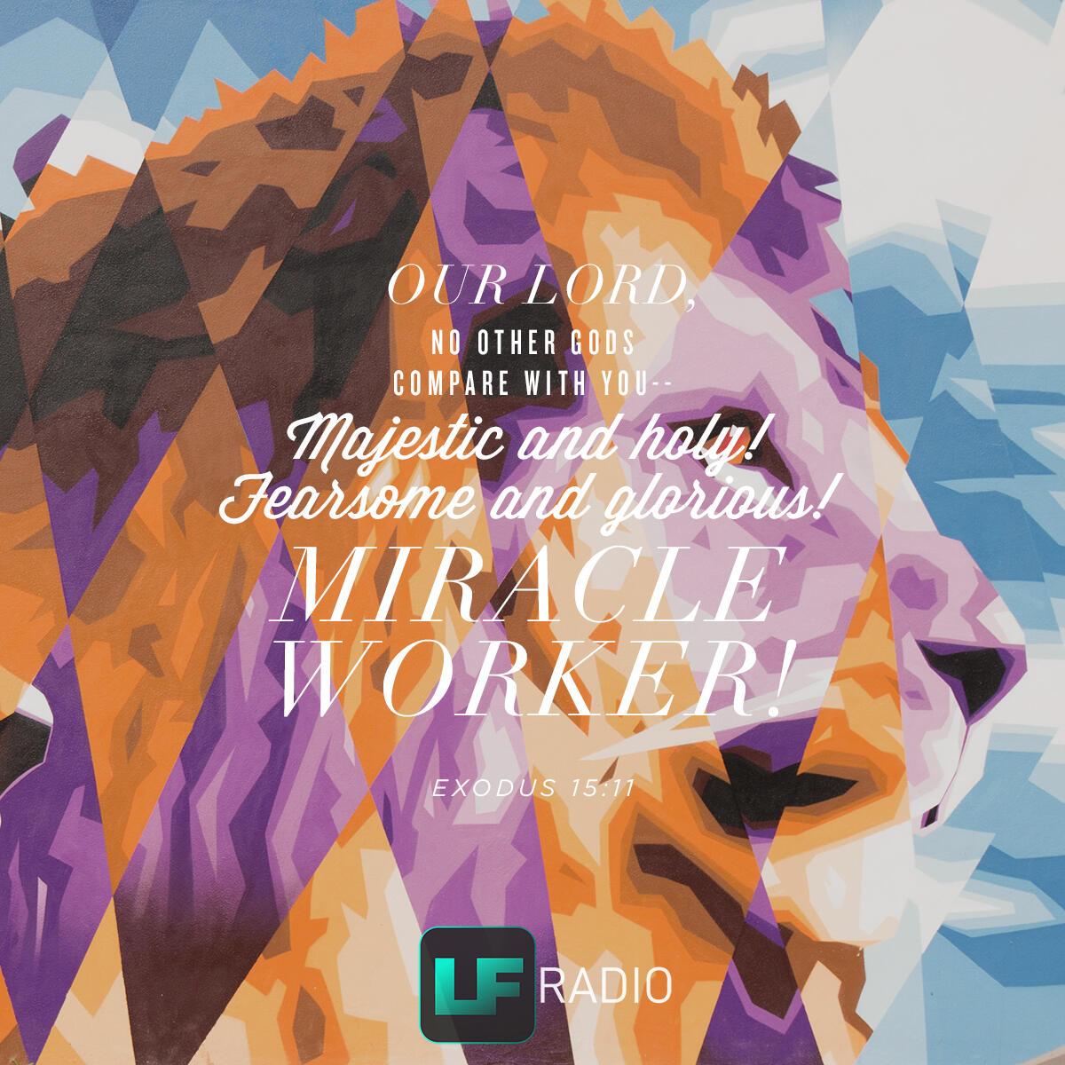 Exodus 15:11 - Verse of the Day