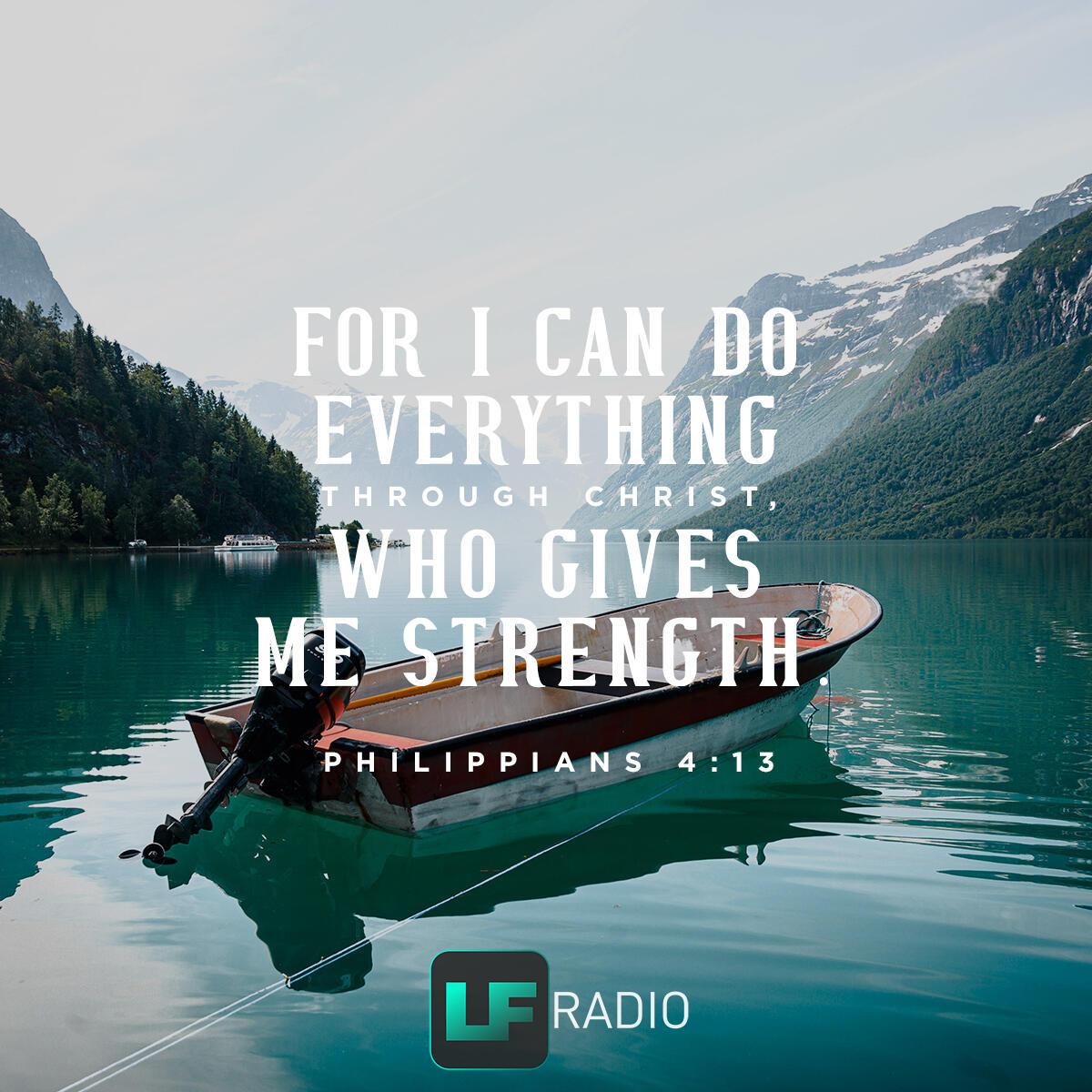 Philippians 4:13 - Verse of the Day