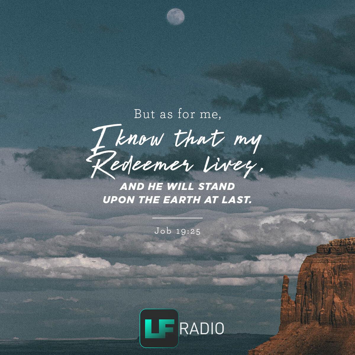 Job 19:25 - Verse of the Day