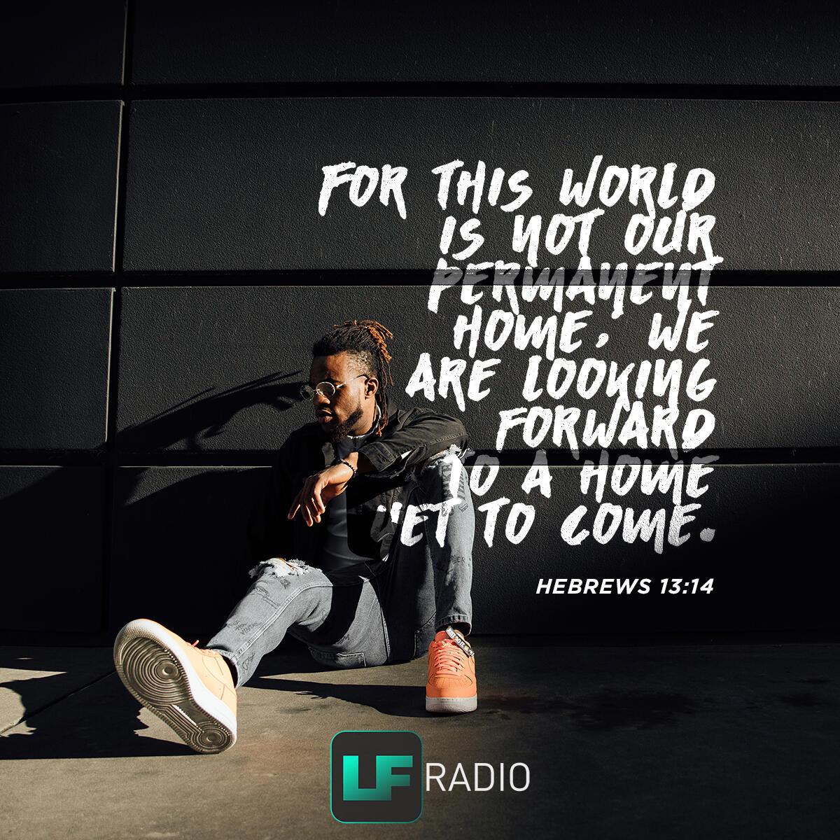 Hebrews 13:14 - Verse of the Day